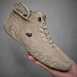 Herren Decor Herrenschuhe-Freizeitstiefel aus italienischem Leder – Stilvolles Schuhwerk für jeden Tag