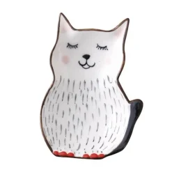 The Culinary Kit Küche & Esszimmer-Frühstücksteller mit Tiermotiven – Niedliches Keramikgeschirr