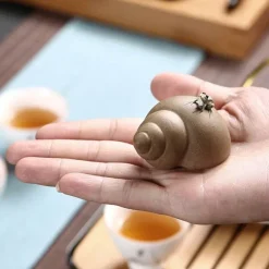 Little Nest Küche & Esszimmer-Frosch-Kung-Fu-Teefiguren – süßes Sammler-Teedekor