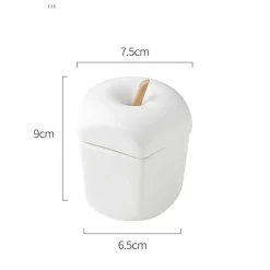 Decor Küche & Esszimmer-Fruchtförmiges Keramik-Gewürzglas - Gewürzbehälter für die Küche