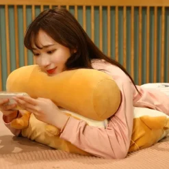 The Decor Haven Wohndeko-Fruity Toast Kissen - Bequemes Dekokissen