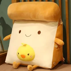 The Decor Haven Wohndeko-Fruity Toast Kissen - Bequemes Dekokissen