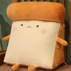 The Decor Haven Wohndeko-Fruity Toast Kissen - Bequemes Dekokissen