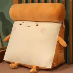 The Decor Haven Wohndeko-Fruity Toast Kissen - Bequemes Dekokissen