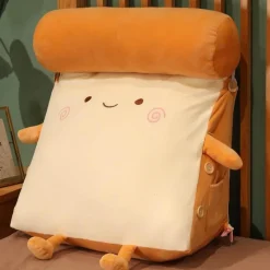 The Decor Haven Wohndeko-Fruity Toast Kissen - Bequemes Dekokissen