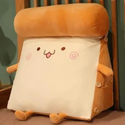 The Decor Haven Wohndeko-Fruity Toast Kissen - Bequemes Dekokissen