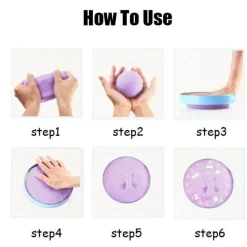 Kinder The Decor Haven Kinderwagen & Zubehör-Fußabdruck-Set für Neugeborene – Erinnerungs-Set für Babys