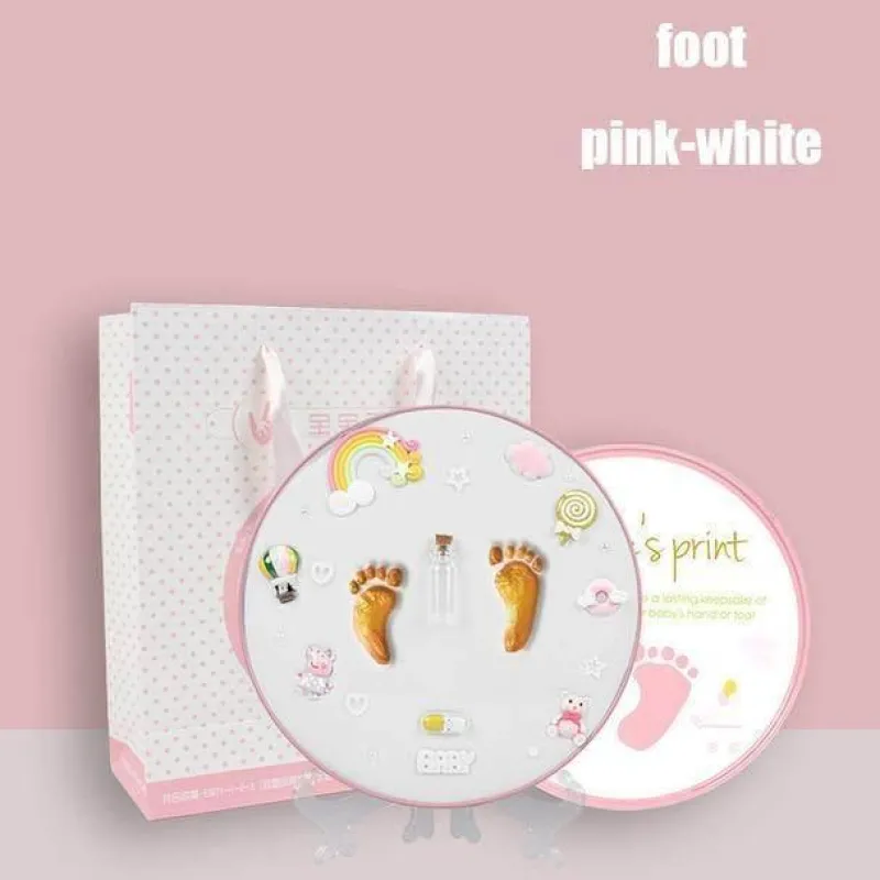 Kinder The Decor Haven Kinderwagen & Zubehör-Fußabdruck-Set für Neugeborene – Erinnerungs-Set für Babys