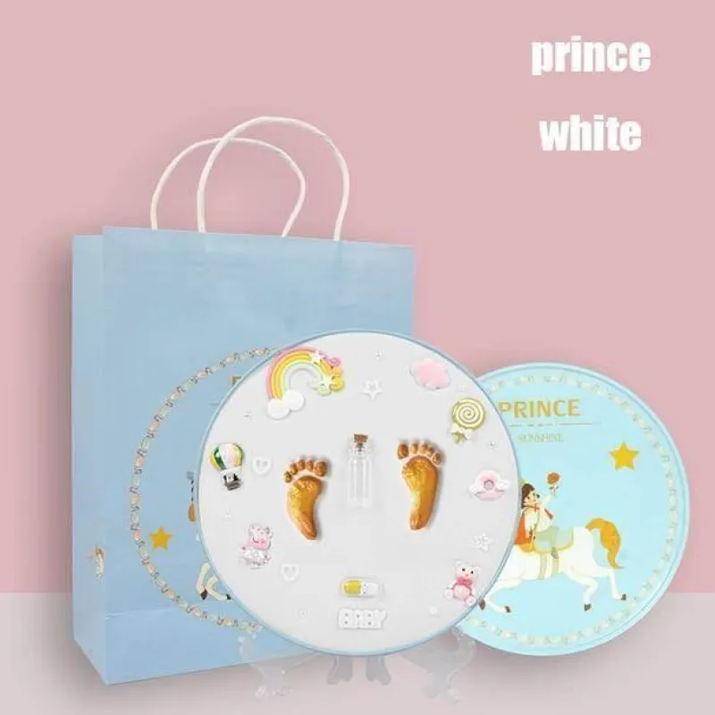 Kinder The Decor Haven Kinderwagen & Zubehör-Fußabdruck-Set für Neugeborene – Erinnerungs-Set für Babys