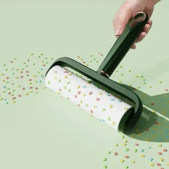 The Decor Haven Gadgets Für Zuhause-Fusselrolle für Tierhaare – breiter Klebepfotenentferner