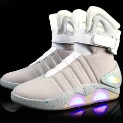 Herren Decor Herrenschuhe-Futuristische LED-Partystiefel – wiederaufladbare Leuchtschuhe