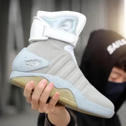 Herren Decor Herrenschuhe-Futuristische LED-Partystiefel – wiederaufladbare Leuchtschuhe