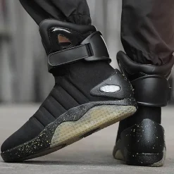 Herren Decor Herrenschuhe-Futuristische LED-Partystiefel – wiederaufladbare Leuchtschuhe