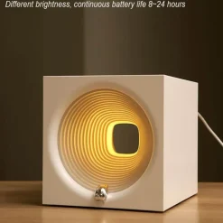 Bright Accents Beleuchtung-Futuristischer Audio-Lautsprecher – Kreatives Shuttle-Design