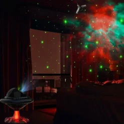 Willow u0026 Whim Beleuchtung-Galaktische Sternenprojektorlampe – Atmosphärenlicht am Nachthimmel