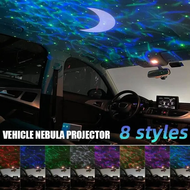 Willow u0026 Whim Autozubehör|Automobilindustrie-Galaxie-Projektorlampe – LED-Nachtlicht fürs Kinderzimmer