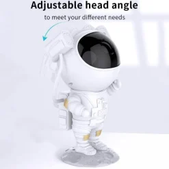 The Gilded Nest Beleuchtung-Galaxy Astronaut Night Light Room Projector