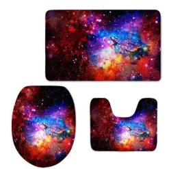 Tranquil Waters Badezimmer-Galaxy Star Badematten - Badezimmer-Dekor-Accessoires