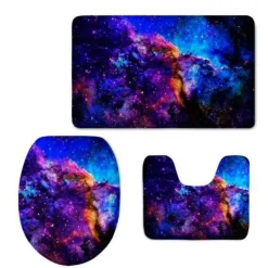 Tranquil Waters Badezimmer-Galaxy Star Badematten - Badezimmer-Dekor-Accessoires