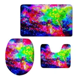 Tranquil Waters Badezimmer-Galaxy Star Badematten - Badezimmer-Dekor-Accessoires