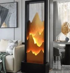 Comfort u0026 Style Wohndeko-Gartenbrunnen – Dekoratives Wasserspiel für den Außenbereich