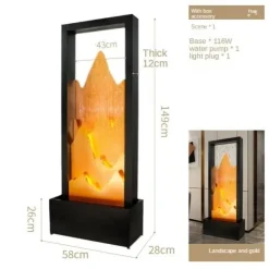 Comfort u0026 Style Wohndeko-Gartenbrunnen – Dekoratives Wasserspiel für den Außenbereich