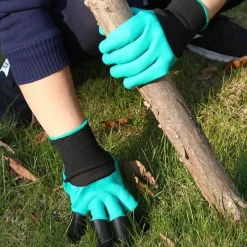 Cozy Living Heimwerkzeuge-Gartenkrallenhandschuhe - Gummi-Gartenhandschuhe mit Krallenspitzen
