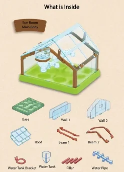 The Decor Haven Babyspielzeug-Gartenset für Kinder – Kreative Mini-Gartenaktivität zum Selbermachen für Kinder