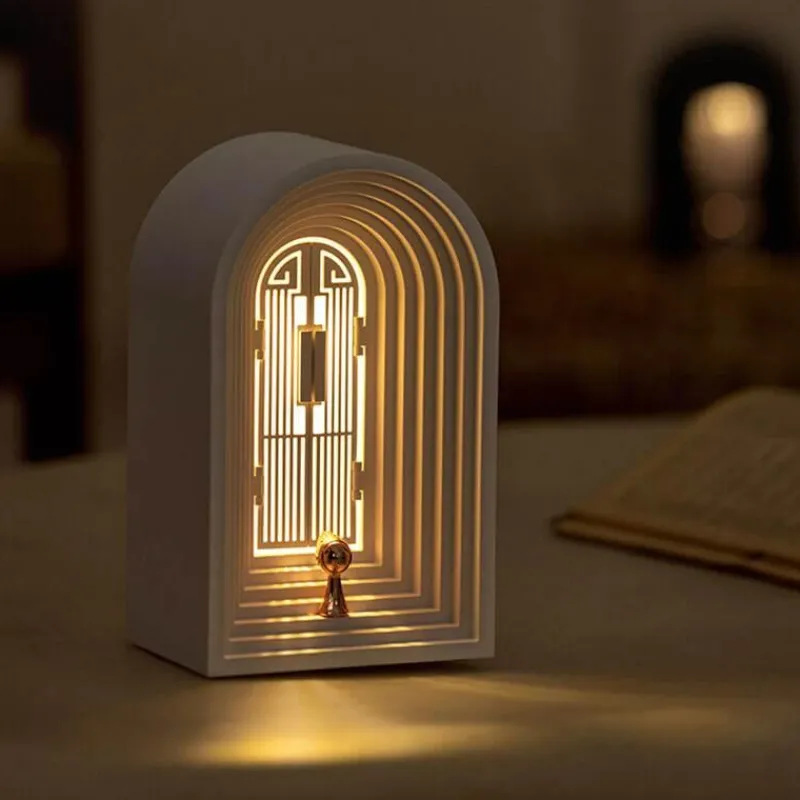 Illuminate Home Beleuchtung-Gate of Light Nachtlicht – Sanft leuchtende dekorative Lampe