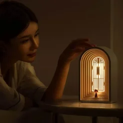 Illuminate Home Beleuchtung-Gate of Light Nachtlicht – Sanft leuchtende dekorative Lampe