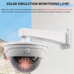 Trail u0026 Beyond Camping Im Freien|Outdoor-Artikel-Gefälschte Solar-Überwachungskamera für den Außenbereich – wasserdichte Überwachungsattrappe