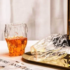 The Cozy Mug Küche & Esszimmer-Gehämmerte japanische Tasse – unregelmäßige Kaffeetasse aus Keramik