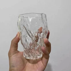 The Cozy Mug Küche & Esszimmer-Gehämmerte japanische Tasse – unregelmäßige Kaffeetasse aus Keramik