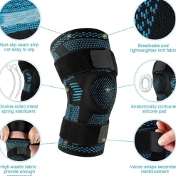 The Relaxation Nook Fitness-Gadgets|Gesundheits-Gadgets-Gel-Kniepolster – Stabilisatorkissen zur Schmerzlinderung