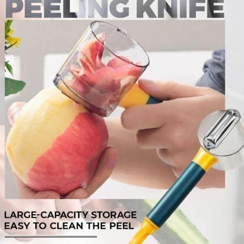 Deco Küche & Esszimmer-Gemüse- und Obstschäler aus Edelstahl – einfaches Fassdesign