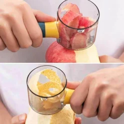 Deco Küche & Esszimmer-Gemüse- und Obstschäler aus Edelstahl – einfaches Fassdesign