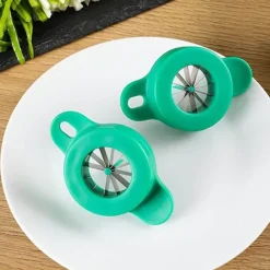 The Culinary Kit Küche & Esszimmer-Gemüseschneider „Blossom“ – Einfacher Schneider für die schnelle Essenszubereitung