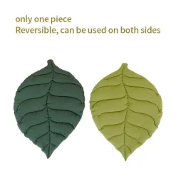 Decor Haustierzubehör|Haustierbetten-Gemütliches Katzenbett – Bequemes Haustierbett in Blattform für Katzen