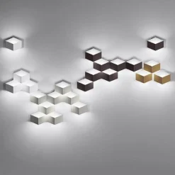 Comfort u0026 Style Beleuchtung-Geometric LED Wall Light - Modern Creative Illumination