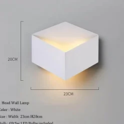 Comfort u0026 Style Beleuchtung-Geometric LED Wall Light - Modern Creative Illumination