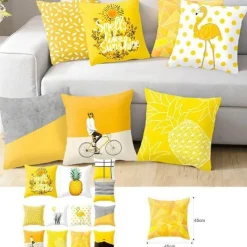 Plush Perch Bettzeug-Geometrische dekorative Kissenbezüge - Moderne Kunst Kissenbezüge