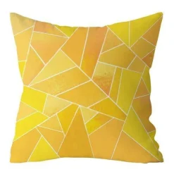 Plush Perch Bettzeug-Geometrische dekorative Kissenbezüge - Moderne Kunst Kissenbezüge