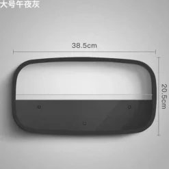 Timeless Vessels Wohndeko-Geometrische Diamant-Wandvase – Dekorativer Regal-Übertopf