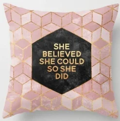 Plush Perch Bettzeug-Geometrische Dreieck-Kissenbezüge - Dekorative Kissen mit unregelmäßigem Muster