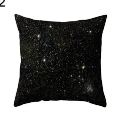 Plush Perch Bettzeug-Geometrische schwarz-weiße Kissenbezüge - Moderne dekorative Kissenbezüge