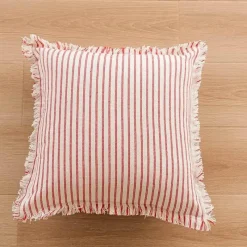 The Cushion Corner Bettzeug-Geometrischer rosa Kissenbezug - 45x45cm getufteter Kissenbezug aus Baumwolle