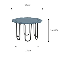 Elegance at the Table Küche & Esszimmer-Geometrischer Tortenständer – Kreative Dessertpräsentation