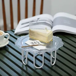 Elegance at the Table Küche & Esszimmer-Geometrischer Tortenständer – Kreative Dessertpräsentation