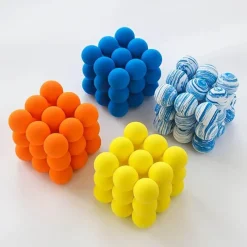 The Gilded Nest Wohndeko-Geometrisches Kugeldekor – Minimalistischer Akzent für Ihr Zuhause