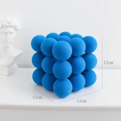 The Gilded Nest Wohndeko-Geometrisches Kugeldekor – Minimalistischer Akzent für Ihr Zuhause